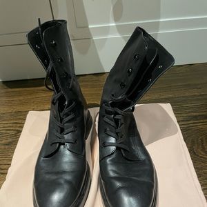 Stuart Weizman MCKENZEE combat boot